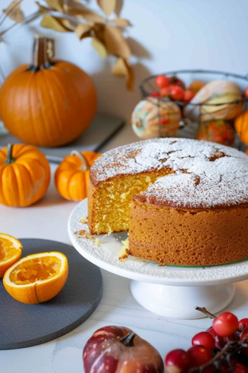 elaboración Bizcocho de calabaza y naranja en Thermomix