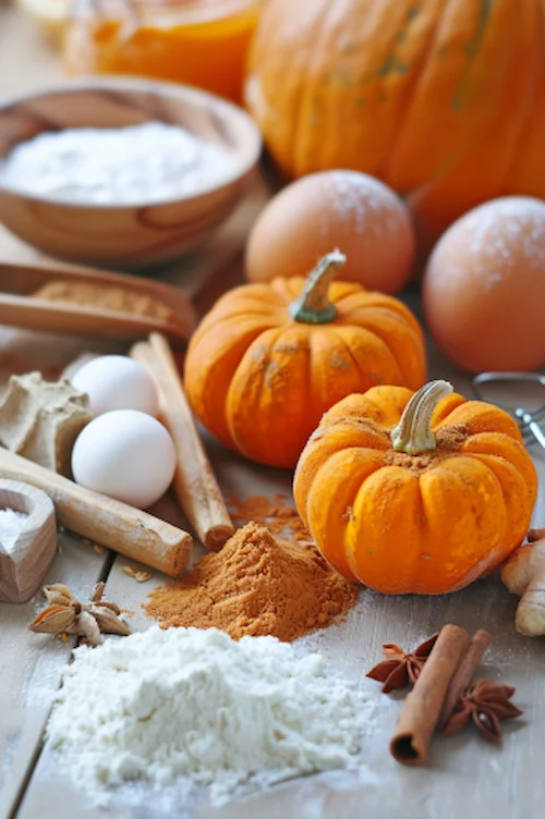 ingredientes Bizcocho de calabaza y queso philadelphia