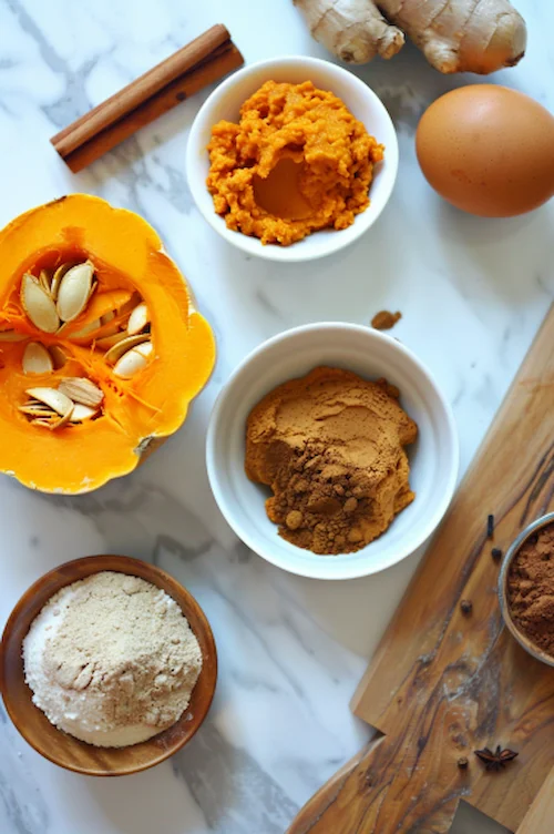 ingredientes Bizcocho de calabaza y yogur ¡receta sin azúcar!